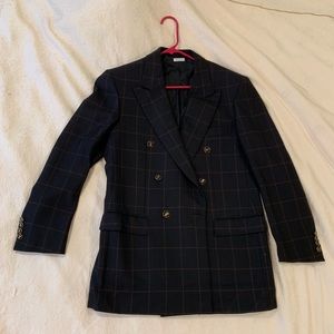 Battaglia by Brioni men’s navy coat